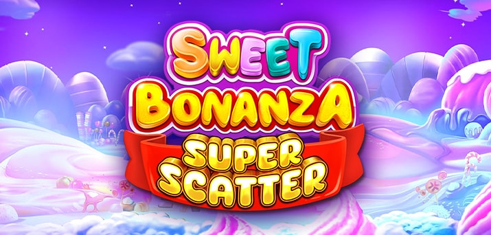 Sweet Bonanza Super Scatter Slot Image